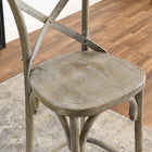 Modway - Gear Tabouret de bar - Gris-Capacité de poids : 330 lb.