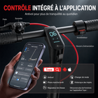 Gyrocopters - Trottinette électrique Flash 6.0 MAX pour adultes et adolescents - Vitesse : 32 km/h - Autonomie : 40 km - Noir-Roulez en toute confiance sur un plateau 1,5 fois plus large que celui des trottinettes électriques classiques, conçu pour une stabilité maximale et une position sûre