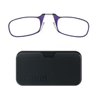 ThinOptics 2.0 Violet Lecteur avec Pod Noir Universel - Violet-Le produit comprend les lunettes de lecture ThinOptics et l'étui universel avec un adhésif sans résidu à coller sur votre téléphone / étui ou toute autre surface dure et plate