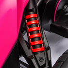 Aosom - Kart électrique 12v avec marche avant/arrière - pour 3-8 ans - rose-Couleur : Rose, Noir 