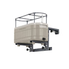 Permasteel - Jardinière à arrosage automatique avec supports de fixation - taupe-Dimensions du produit : 17,1 po (L) x 7,2 po (P) x 11 po (H) Poids : 6,16 lb