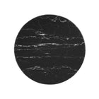 Modway - Lippa Rond de 20 po Faux marbre Table d’appoint - Noir-Assemblée requise