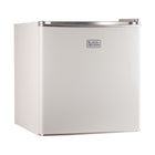 BLACK+DECKER - 1,7 pi³ Mini-frigo autonome avec congélateur, blanc-Compact et élégant : le design élégant et moderne - disponible en noir, acier inoxydable et blanc - est parfait pour les résidences universitaires, les bureaux, les garages, les bars à domicile, les petits appartements et les véhicules récréatifs