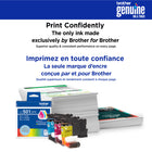 Brother - LC501BKS Cartouche d’encre noire authentique à rendement standard-Ces cartouches d’encre sont conçues pour fonctionner à l’unisson avec votre imprimante Brother