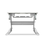 Support poste de travail assis debout TygerClaw (TYDS14014)-Ajustement continu de la hauteur pour une position assise ou debout confortable à votre guise