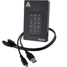 Apricorn - Aegis Fortress L3 SSD portatif crypté de 1 To - noir-Le nouveau chipset de l’Aegis Fortress L3 offre des augmentations de la vitesse d’écriture SSD allant jusqu’à 150% et des vitesses de lecture allant jusqu’à 180% comparativement aux modèles précédents de l’Aegis Fortress. Il y a aussi une amélioration appréciable des performances sur les modèles HDD.