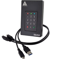 Apricorn - Aegis Fortress L3 SSD portatif crypté de 1 To - noir-Le nouveau chipset de l’Aegis Fortress L3 offre des augmentations de la vitesse d’écriture SSD allant jusqu’à 150% et des vitesses de lecture allant jusqu’à 180% comparativement aux modèles précédents de l’Aegis Fortress. Il y a aussi une amélioration appréciable des performances sur les modèles HDD.