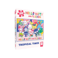 USAopoly - Hello Kitty and Friends "Tropical Times" casse-tête de 1,000 pièces-Age: 8+