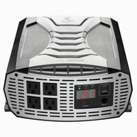 Cobra - Convertisseur de puissance professionnel 3000 watts avec télécommande-Puissance de crête de 6 000 watts et puissance continue de 3 000 watts pour alimenter les appareils électroniques, les appareils de divertissement et les appareils de cuisine/salle de bain.