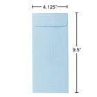 JAM Paper Enveloppes commerciales n° 10 (4,13 x 9,5 po), bleu clair, 500/bte-4