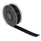 JAM Paper - Ruban de satin double face - 7/8" l x 25 m - Noir-Taille : 0,875 po x 25 mètres