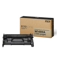 Ecotone - NON-OEM HP W1480A Cartouche de toner MICR remanufacturée - Rendement standard - Noir-Couleur: Noir