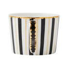 Maxwell & Williams - Tasse à Thé et Soucoupe Noir Régence Forme du Cannette - 240 ml - Paquet de 2-Fabriqué en porcelaine