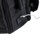 CHAMPS - Sac à dos de voyages de la collection Onyx - Noir-Bretelles réglables en maille aérée