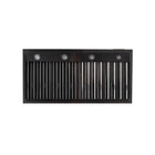 KUCHT KRH483A-C 48 po Hotte murale - 1200 CFM - Gemstone-Cette hotte élégante est livrée avec deux filtres à chicane en acier inoxydable compatibles lave‑vaisselle