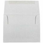 JAM Paper Enveloppes d'invitation pour passeport A2 - 4,375 x 5,75 po - Argent granit recyclé - Paquet de 50 (CPST605I)-Quantité : 50 /paquet
