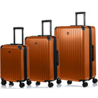 CHAMPS - Ensemble de bagages extensibles  3 pièces - à parois rigides Collection Element - Cuivre-Materieau Polycarbonate