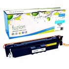 fuzion - HP 210X (W2101X) Cartouche de toner compatible - Haut Rendement - Cyan-Cyan