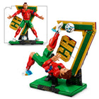 LEGO - Editions Sports La légende du soccer - Cristiano Ronaldo-Comprend une grande toile de fond CR7 et une plaque de signature imprimée