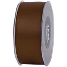 JAM Paper - Ruban de satin double face - 1 1/2" de large x 25 m - Brun chocolat-Notre ruban décoratif est fabriqué à partir de satin double face de la plus haute qualité, avec une finition lisse !