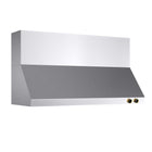 KUCHT KRH600-GL-C 60 po Hotte murale - avec commandes numériques - 1200 CFM - Acier inoxydable/Or-Cette hotte élégante est fournie avec deux filtres à chicane en acier inoxydable compatibles lave‑vaisselle