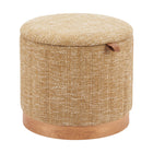 Zuo - Fije Pouf de rangement - Jaune ocre-7