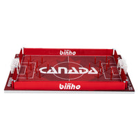 Binho - Jeu De Société Édition Classique Canada 2026-Surface de jeu de type feutre pour un jeu plus fluide, rapide et des tirs plus précis