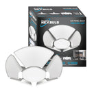 Bell + Howell - Plafonnier Burst à six panneaux 144 ampoules LED - 3000 lumens-L’ampoule hexagonale est une bonne lumière vive qui est livrée avec 144 ampoules LED à haute intensité qui éclairent votre lieu de sombre à ultra lumineux par rapport aux ampoules ordinaires. Les ampoules hexagonales conviennent aux bureaux, aux garages et aux ateliers