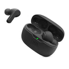 JBL - Vibe Beam Écouteurs véritablement sans fil - Noir-Allez n'importe où et entendez tout avec la technologie Smart Ambient. Lorsque vous avez besoin de faire une pause pour une petite conversation, TalkThru vous permet de vous entendre instantanément, vous et ceux qui vous entourent sans retirer vos écouteurs