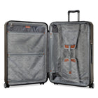 Ricardo Beverly Hills - Montecito 2.0 Grande Valise Rigide de 29 po  - port USB - Graphite-Poignées de transport supérieure et latérale avec prise de transport inférieure - Facilitent le levage, le transport et le chargement de la valise sous différents angles