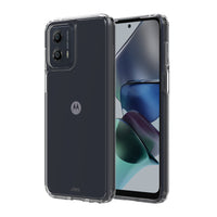 AXS - ULTRA CLEAR etui teste contre les chutes pour Motorola Moto G 5G (2023 - Transparent-Protection anti-UV pour afficher clairement le design original de votre cellulaire