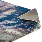 Modway - Entourage Adeline Contemporain Moderne Abstrait Tapis de comédie 8 pi l x 10 pi L - Bleu Gris Jaune Ivoire Rose-8