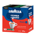 Lavazza - Crema e Gusto Capsules K-Cup - 30 un-Qualité : Le café Lavazza Crema e Gusto est un mélange de grains arabica et robusta pour une saveur veloutée et corsée