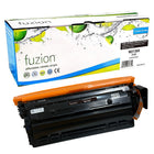 fuzion - HP W2130X (213X) Cartouche de toner compatible - Haut rendement - Noir-Noir