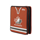 Hilroy - Classeur à fermeture éclair Hilroy Hockey Canada Maillot, rouge – 13 ¾ po H x 12 ⅛ po l – rouge-Classeur extensible à 6 pochettes 