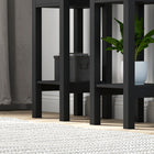HOMCOM - Table de nuit - noir - lot de 2-Couleur : Noir 