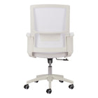 Zuo - Jett Low Back Chaise de bureau - Blanc-6