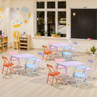 Homy - Ensemble de Table et Chaises pour Enfants Casa - 5 Pièces-Utilisation Polyvalente - Idéal pour les repas à la maison, les espaces d'étude, les salles de jeux ou à l'extérieur, apportant praticité et style partout où vous en avez besoin.