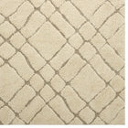 Modway - Jubilant Mémor Géométrique Abstrait de Vérone Tapis de 5 pi l x 8 pi L - Crème et beige-Texture distinctive haute-basse