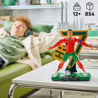 LEGO - Editions Sports La légende du soccer - Cristiano Ronaldo-Assemblez la figurine dans sa pose « Siuuu » ou effectuant un coup de pied de bicyclette