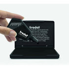 Trodat - Encre de luxe pour tampon encreur 7011 - flacon de 28 ml - noir-Résistante à la dégradation