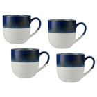 Maxwell & Williams - Tasse Horizon Blue 410 ml - Lot de 4-Fabriqué en grès durable