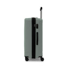 Swiss Mobility - Ensemble de Valise 2 Morceaux à Coque Rigide de la collection Rhodes- Vert-Poignée trolley télescopique avec verrouillage multi-positions (hauteurs réglables)