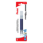 Pentel - Recharge pour Energel Permanent Stylo à Encre Gel - 0,5 mm - Bleue - Paquet de 2-Pointe 0,5mm