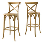 Modway - Gear Tabouret de bar - Naturel-7