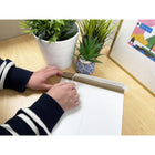 Enveloppes Stayflats - 9,75 po L x 12,25 po l - Blanc - Paquet de 100 enveloppes-Couleur : Blanc