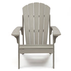 Backyard Lifestyles - Chaise Adirondack - Gris clair-Polystyrène durable et résistant aux intempéries de type HIPS, polystyrène à haute résistance aux chocs.