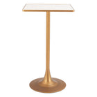 Zuo - Spot Table de bar - Beige/Or-Garantie limitée de 3 ans