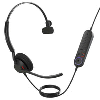 Jabra - Casque mono Engage 40 Inline Link USB-C MS-Type de casque ou microphone et utilisation : casque mono