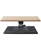 IntekView - Plateau pour clavier Ultimum - 25" x 10" - Ambidextre - Rails 17"-Inclinaison de ±15°